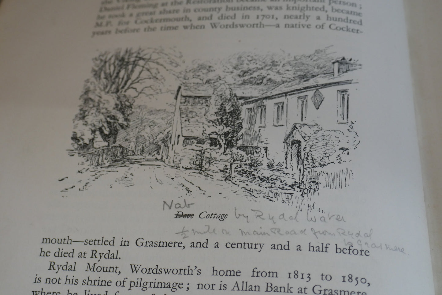 Rare Antique Limited edition 1932 signed copy - Lake Counties - Lake District Book - Vintage Nature Book - Vintage Book on England - Nature