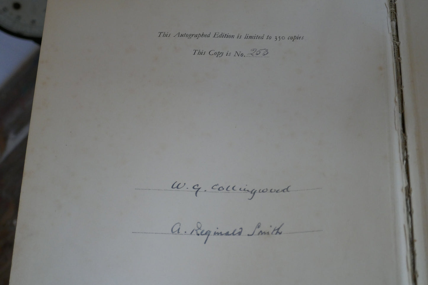 Rare Antique Limited edition 1932 signed copy - Lake Counties - Lake District Book - Vintage Nature Book - Vintage Book on England - Nature