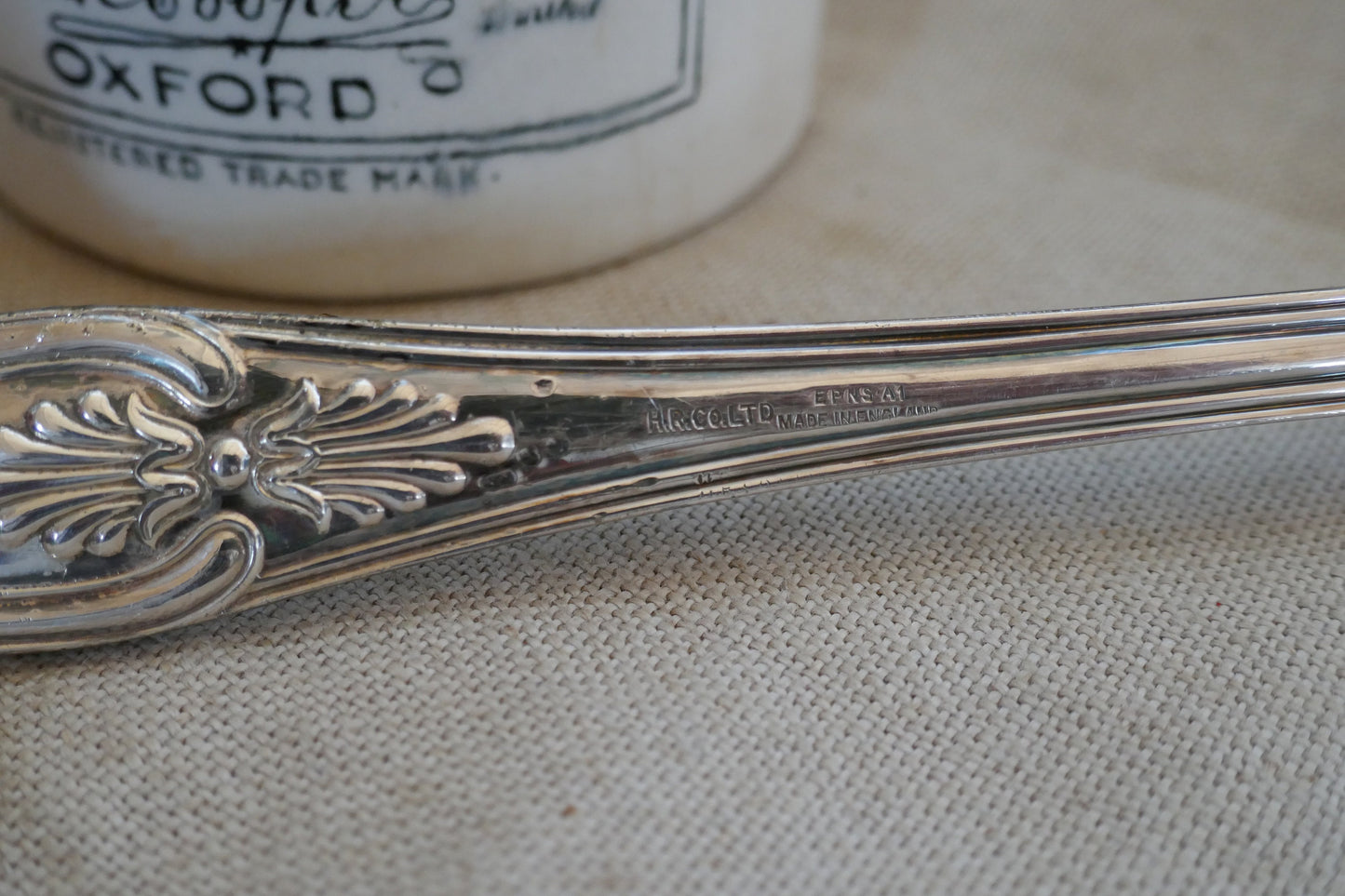 XL Antique Decorative Spoon - XL Ladle Spoon - Jam Spoon - Antique Spoon - Antique Jam Spoon - Serving Spoon - Antique Flatware - Flatware