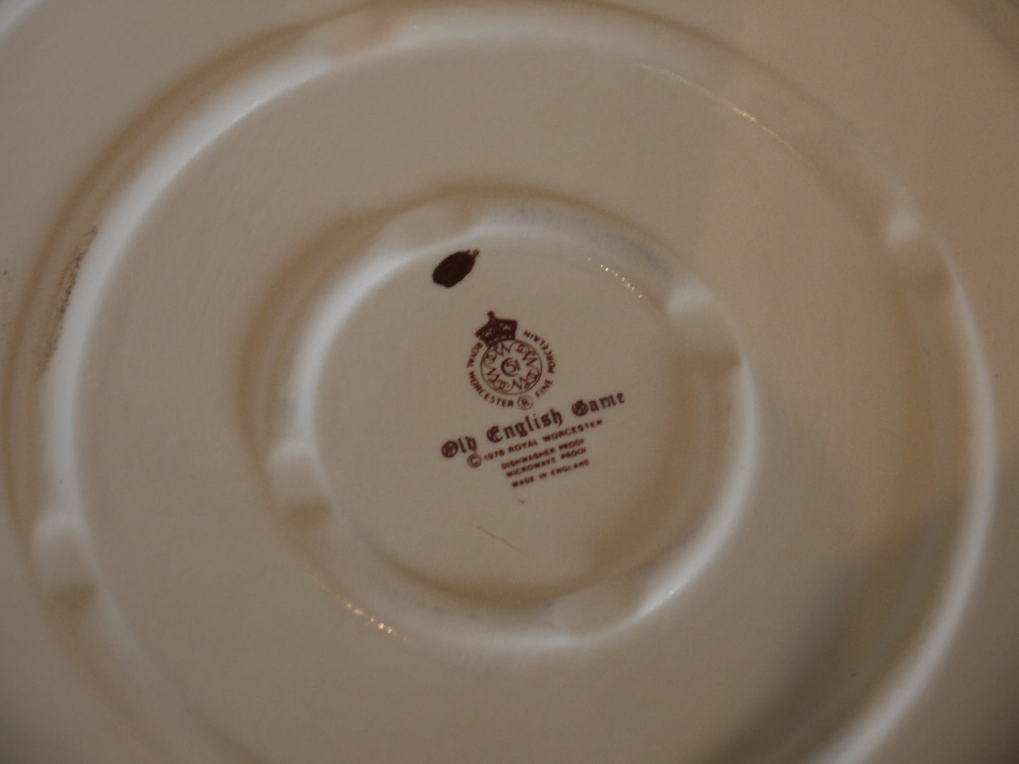 Royal Worcester Large Antique Serving Tureen - Royal Worcester Old English Game - Antique Tureen - Vintage Kitchen Pot - Antique Pot Tureen