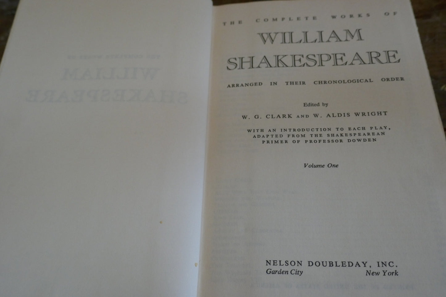 Antique William Shakespeare Books - Works of William Shakespeare - Shakespeare Books - Antique Books - Antique Shakespeare Books
