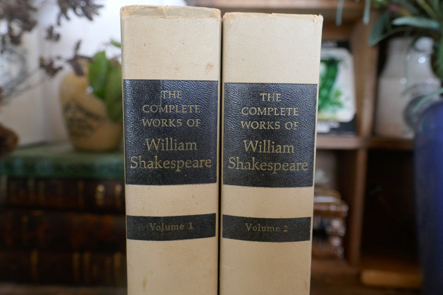 Antique William Shakespeare Books - Works of William Shakespeare - Shakespeare Books - Antique Books - Antique Shakespeare Books