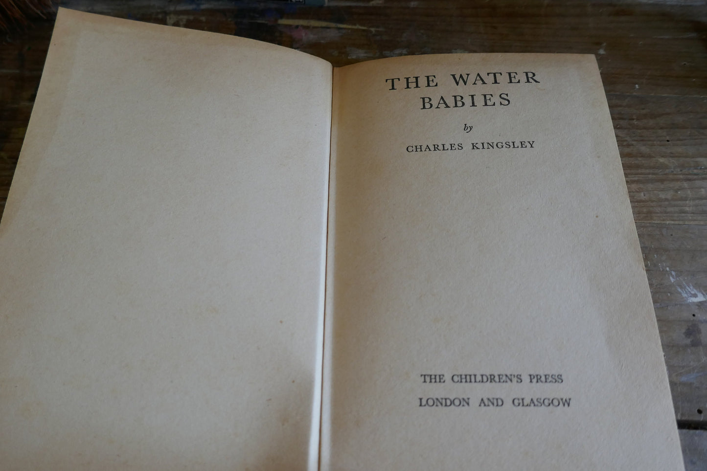 Vintage Water Babies Book - Vintage Childrens book - Vintage Water Babies - Childrens Book - Coffee Table book - Classic Childrens book