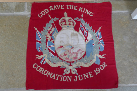 RARE British Flag - God Save the King Flag - Decorative  British Flag - Vintage Flag  - God Save the King Flag - UK Flag -