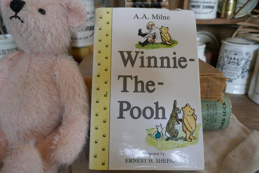 Vintage Winnie The Pooh Book - Vintage A A Milne Book - Nursery Book - Nursery Decor - Christening Gift - Vintage Book - Winnie the Pooh