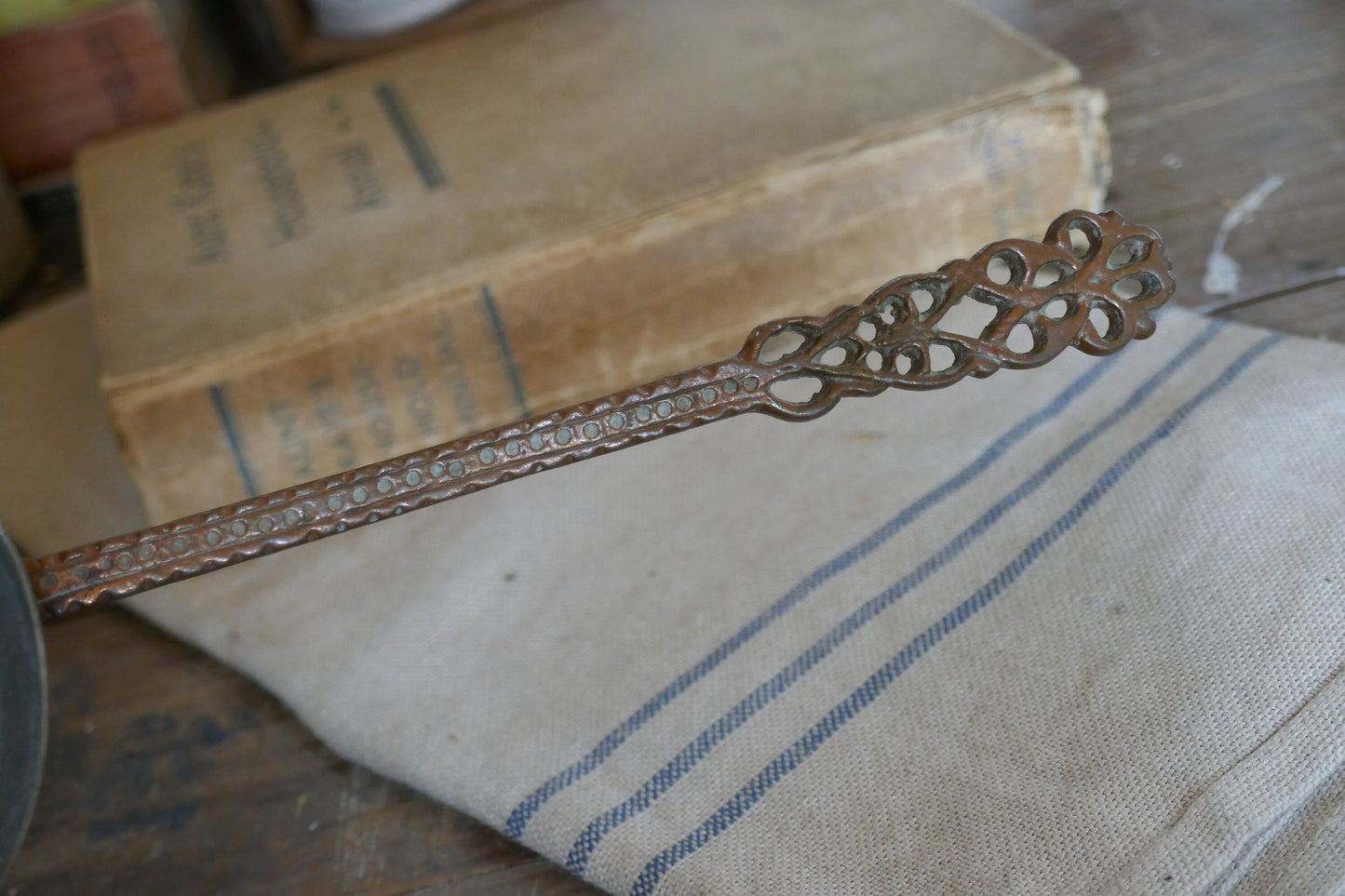 Antique Copper Milk Pan - Antique Milk Pan - Copper Milk Pan - Antique Cookware - Antique Pan - Antique Skillet - Antique Pan - Copper Pan