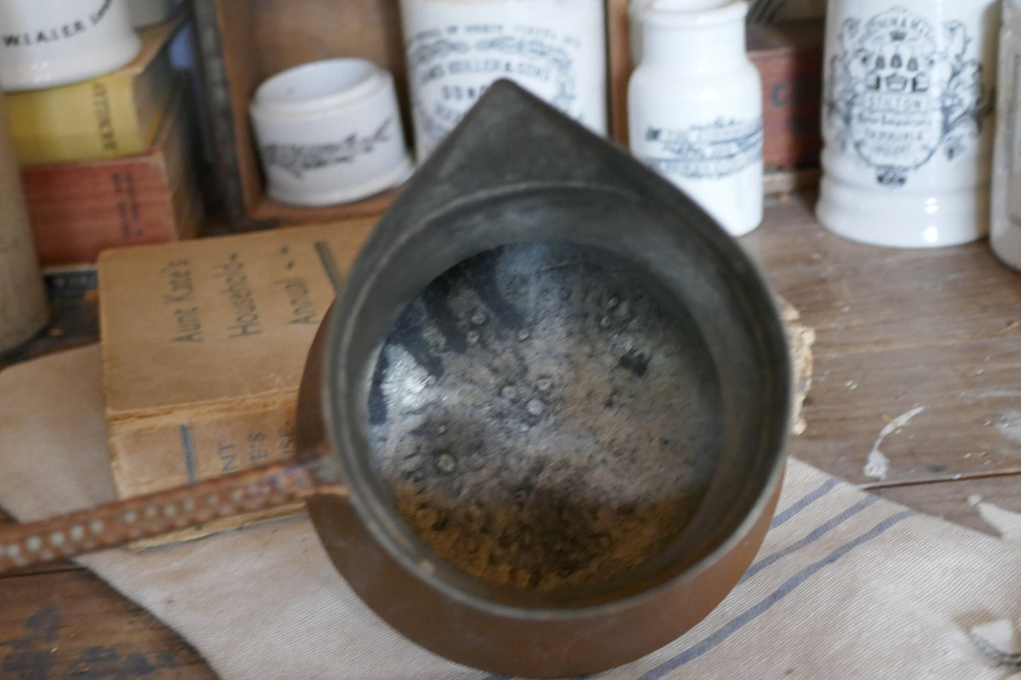 Antique Copper Milk Pan - Antique Milk Pan - Copper Milk Pan - Antique Cookware - Antique Pan - Antique Skillet - Antique Pan - Copper Pan