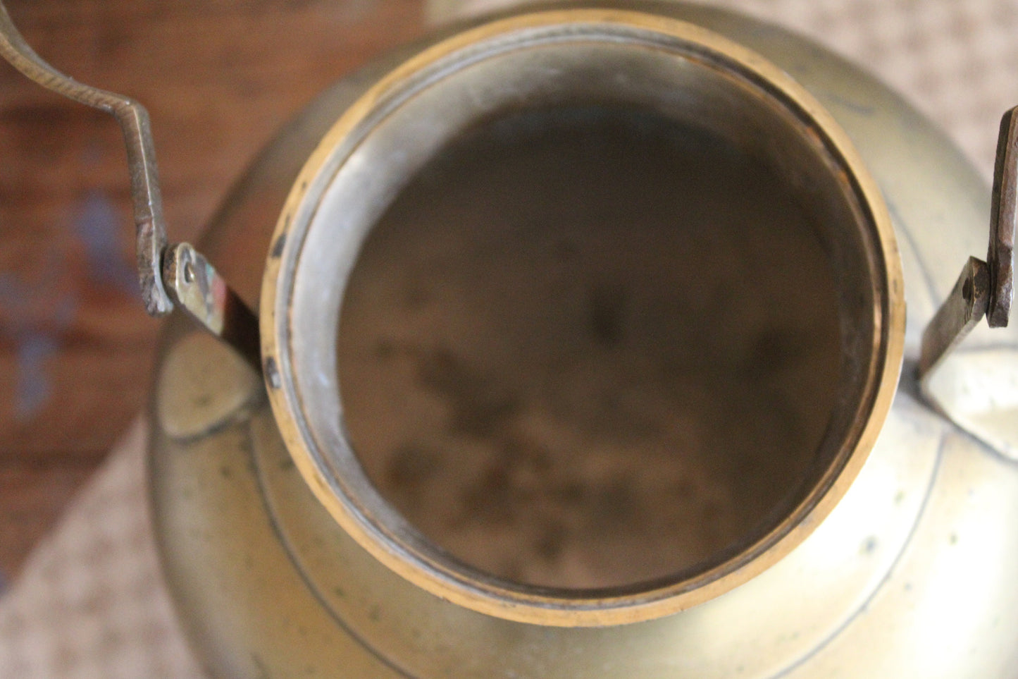 Antique Brass Tea pot, Brass Kettle, Tea Kettle, Antique Teapot, Antique Copper Tea Kettle, Brass stove Kettle, Antique kitchenware, Teapot