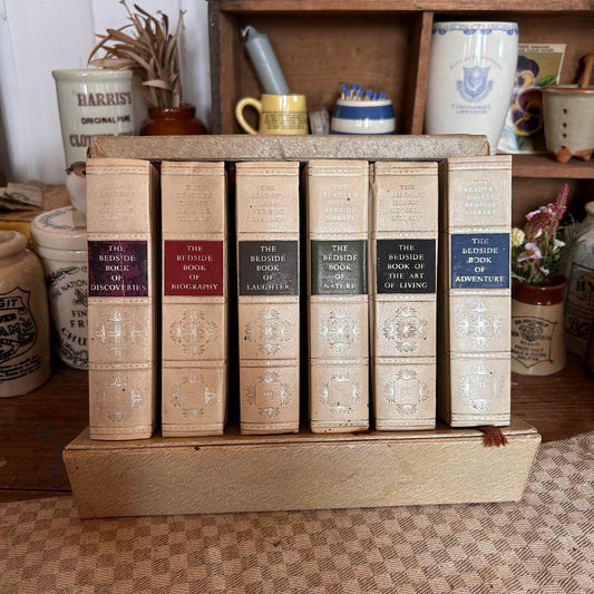 Vintage set of books, bedtime story books, bedroom decor, decorative books, coffee table books, vintage books, beside table books, book set