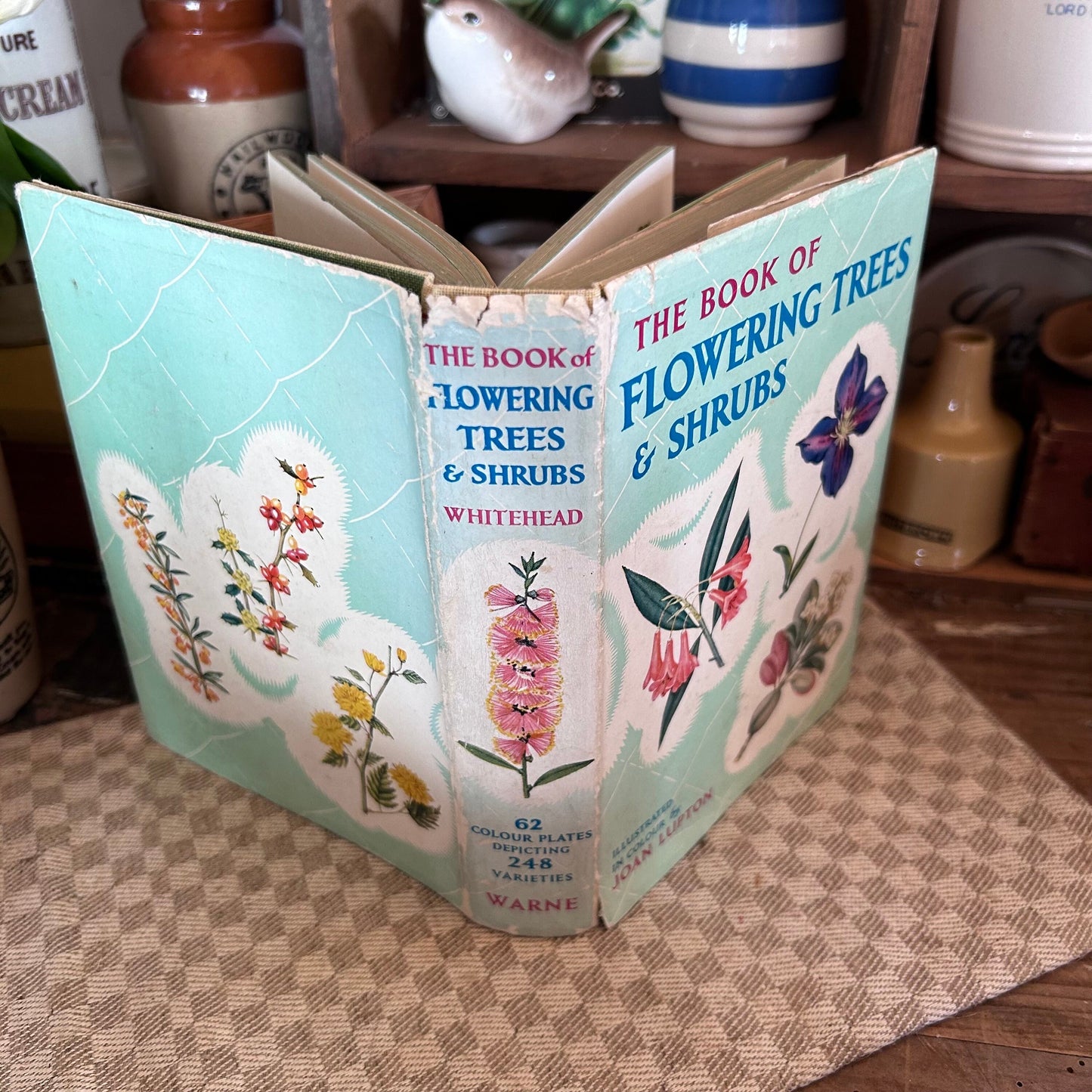 Antique Flower Book, Flower Book, Nature Book, Vintage Nature Book, plant book, Coffee table book, antique book, Antique Books, plant guide