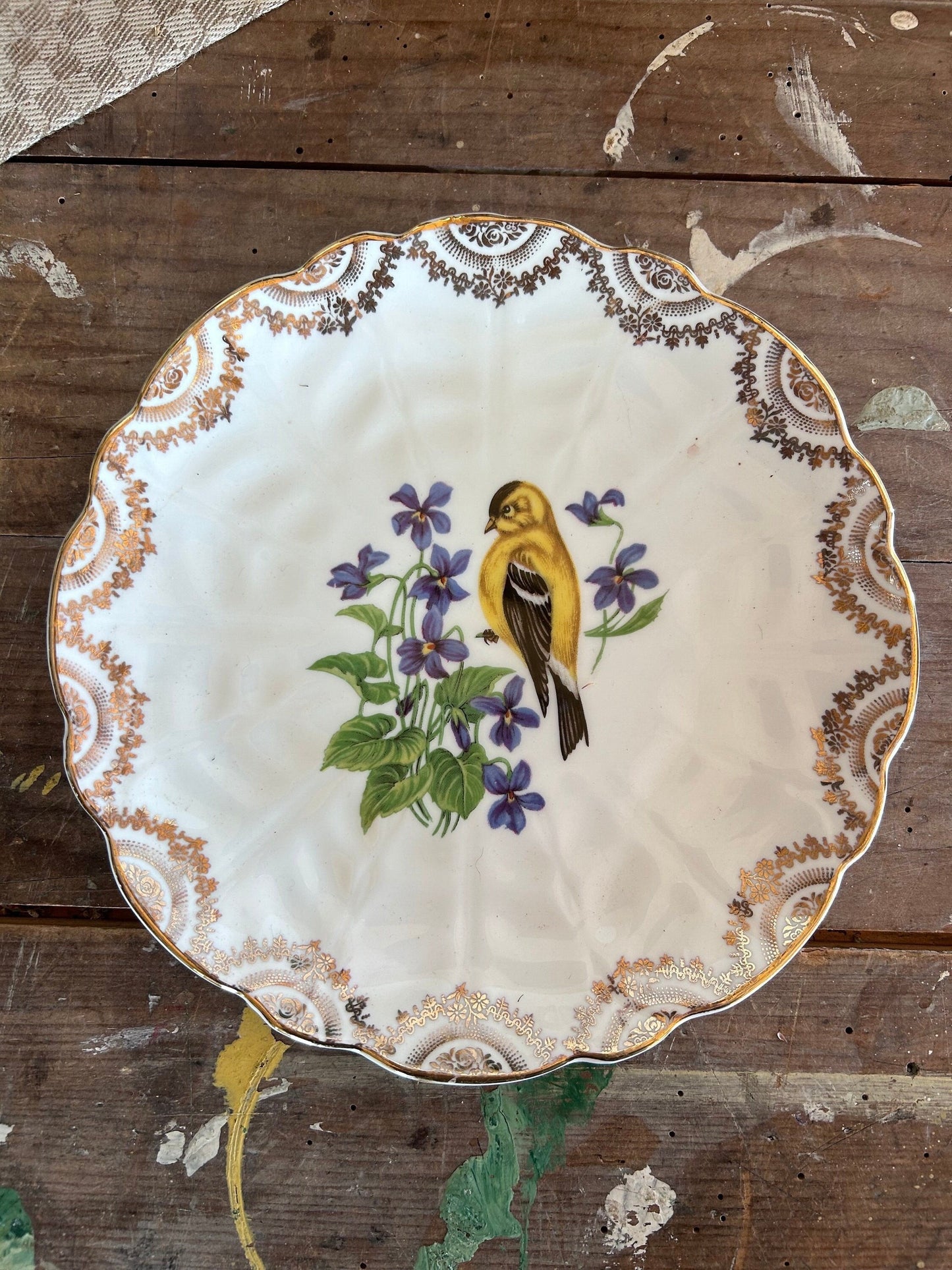 Vintage Cake plates, English bone china plates, serving plates, floral plates, wall plates, Cake Plates, Side Plates, vintage plates