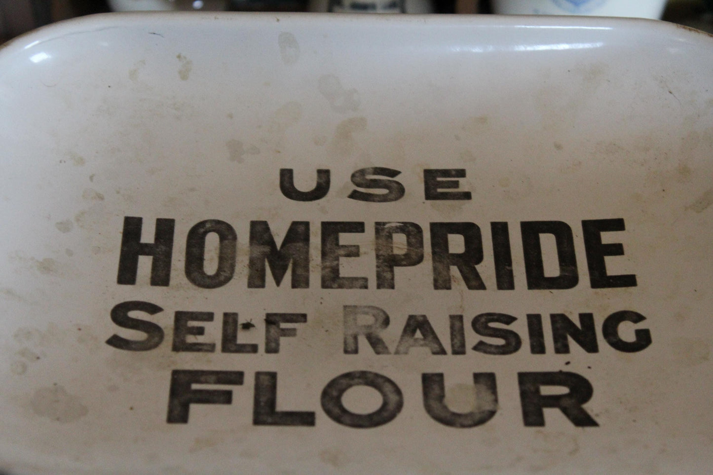 Rare Homepride Antique Scales, Homepride Advertising, Enamel Scale, Vintage Scale, Rustic Kitchen Scale, Antique Scale, English Scale, Scale