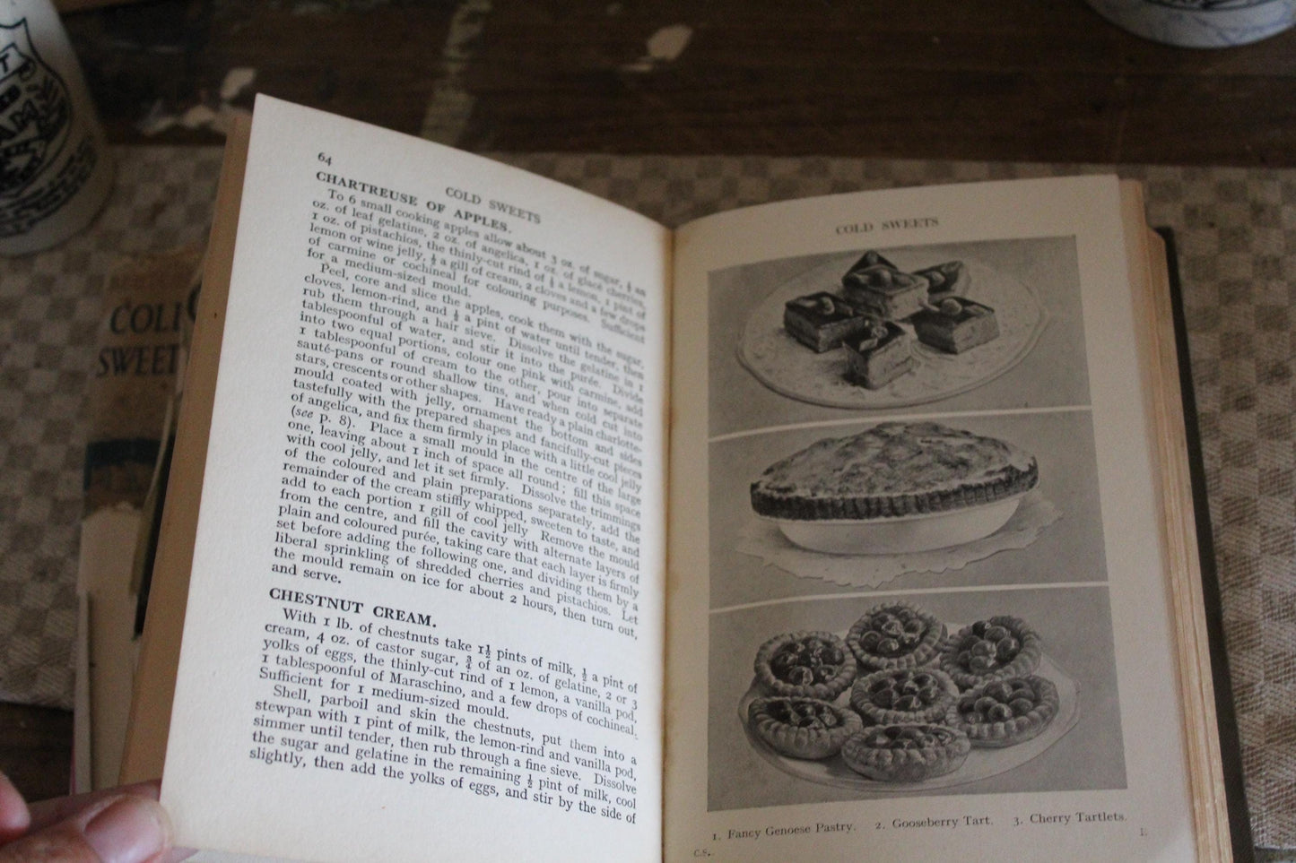 Vintage English Recipe Book, Cookery Book, Cook Book, English Cookery Book, English Recipe Book, Mrs Beeton, Antique Book, old Book, Recipes