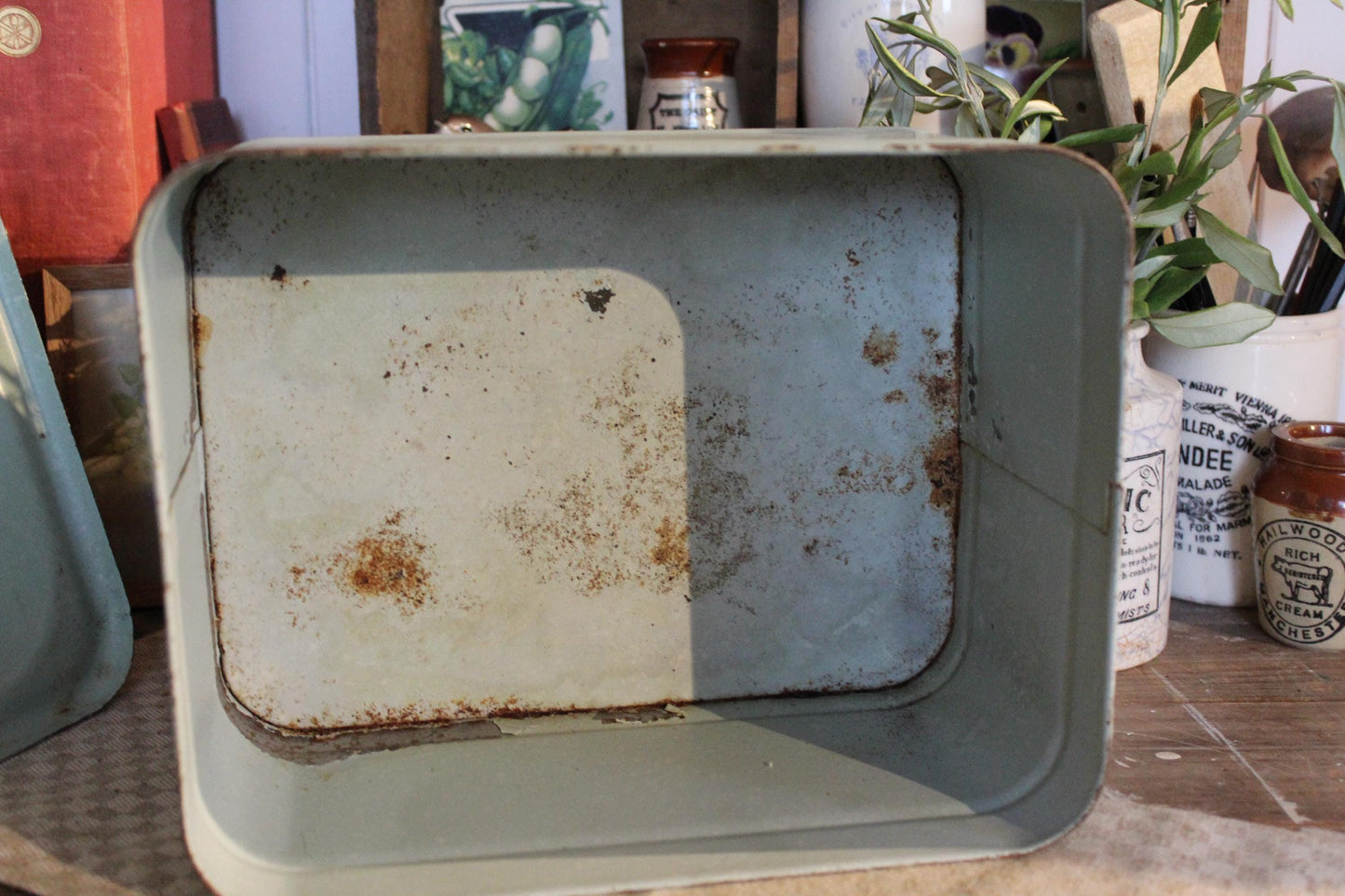 Rare Cakes Tin, Pride o Home Vintage Cake Tin, Vintage Cakes Tin, Vintage Kitchen Canister, English Cake tin, Kitchen Canisters, Kitchen Jar