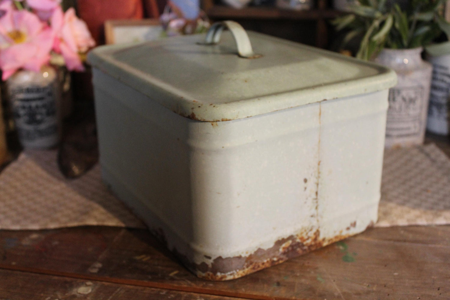 Rare Cakes Tin, Pride o Home Vintage Cake Tin, Vintage Cakes Tin, Vintage Kitchen Canister, English Cake tin, Kitchen Canisters, Kitchen Jar
