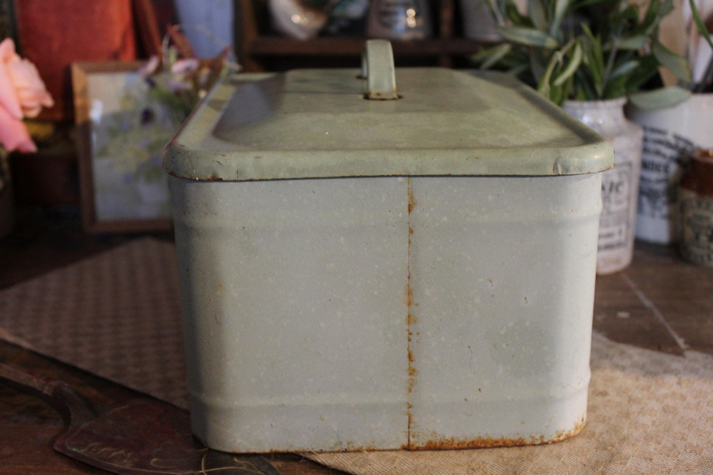 Rare Cakes Tin, Pride o Home Vintage Cake Tin, Vintage Cakes Tin, Vintage Kitchen Canister, English Cake tin, Kitchen Canisters, Kitchen Jar